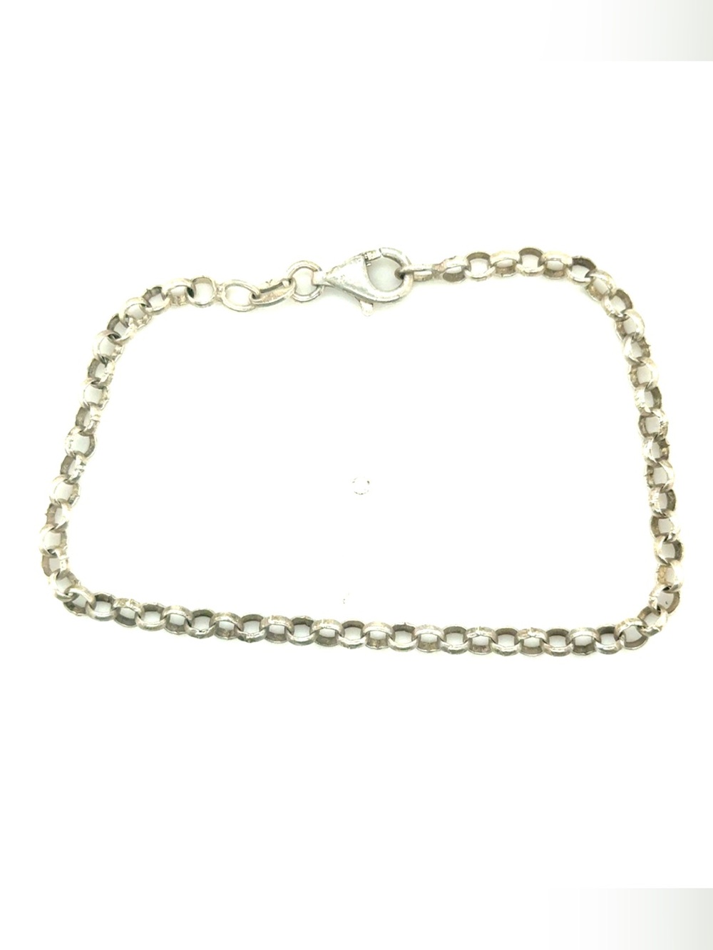 Sterling Silver Box Link Bracelet